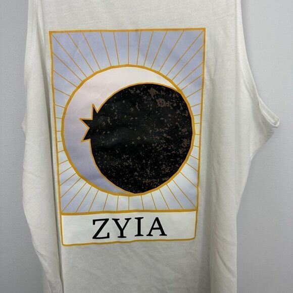 Euc Zyia Active, 2 Moon Tank Top, Size L - Picture 3 of 7